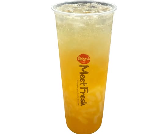Coconut Jelly Peach Green Tea 桃桃椰果绿茶